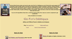 Desktop Screenshot of ginforsodditiques.com